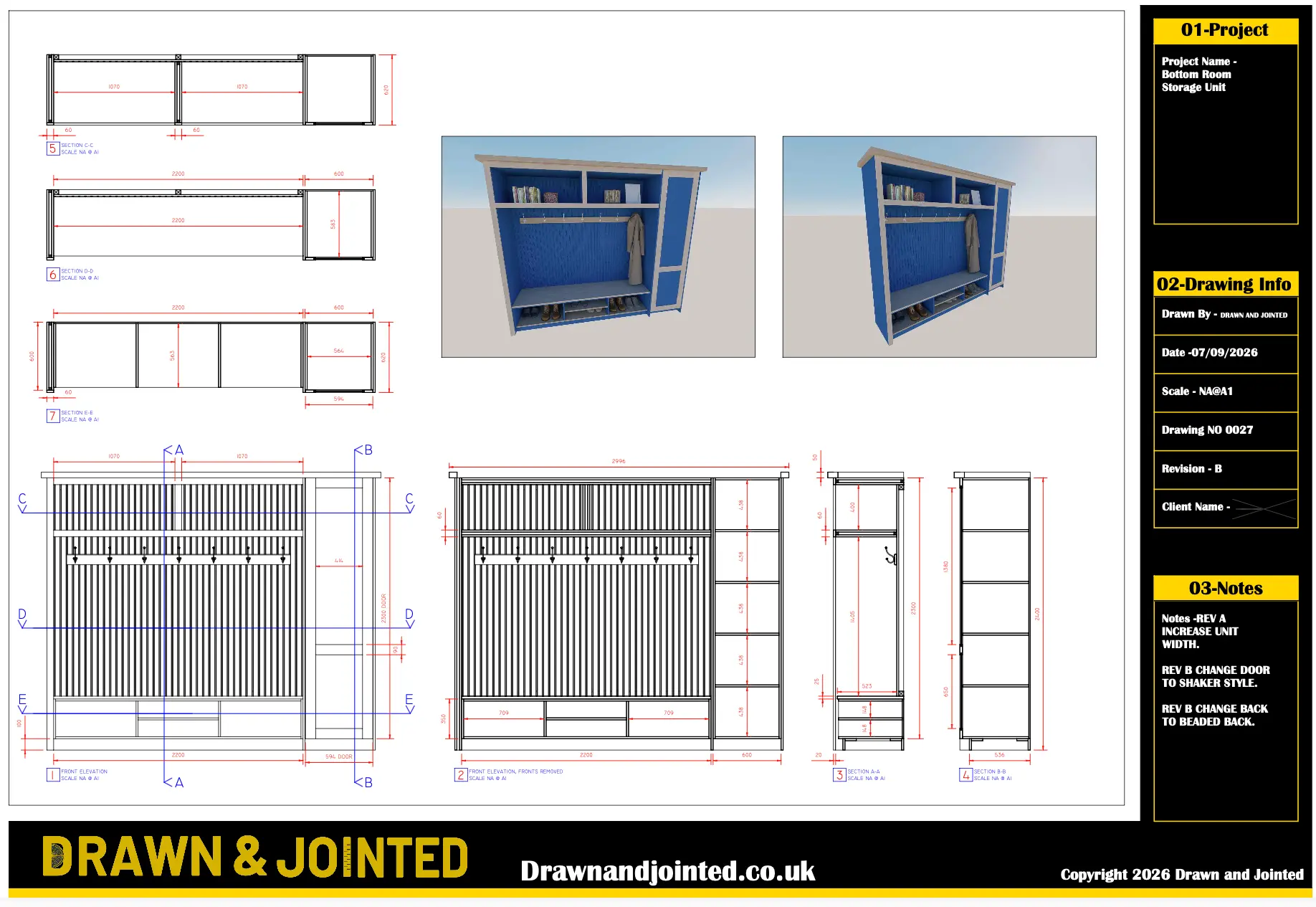 Full Package — Bespoke Boot Room Storage Unit